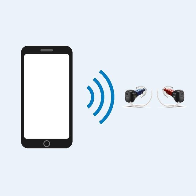 Verbindung zwischen Smartphone und Hörgerät