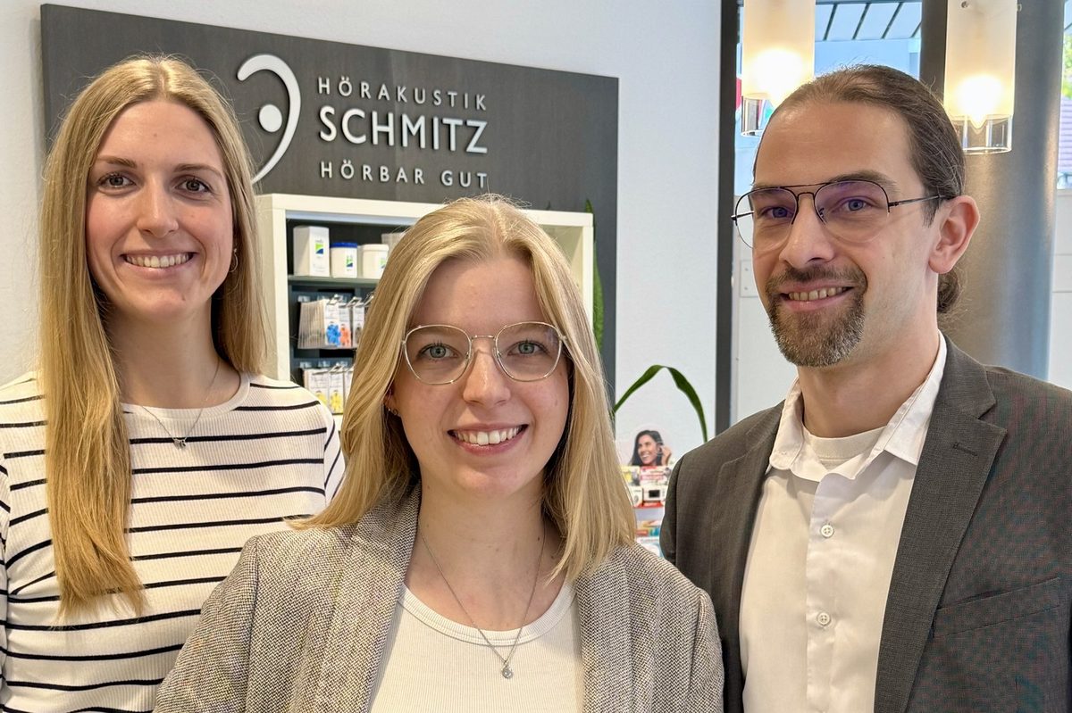 Das Team von Hörakustik Schmitz im Fachgeschäft Lübbecke